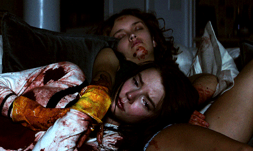 cinemaspam:I dream a ton. You’re in most of them.Olivia Cooke and Anya Taylor-Joy in Thoroughbreds (