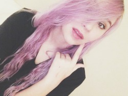 i miss my purple hair!!