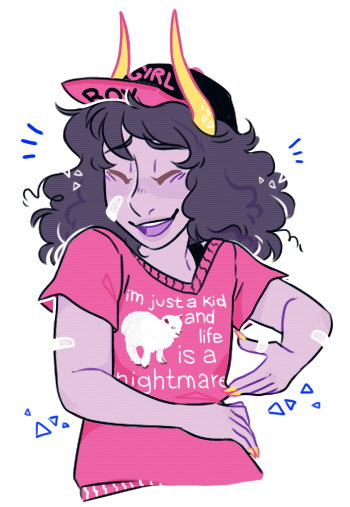 gamzeeismyboyfriend:  their favorite animal isnt even goats but theres an ongoing gag about them Being One so their older brother gives ‘em this shirt