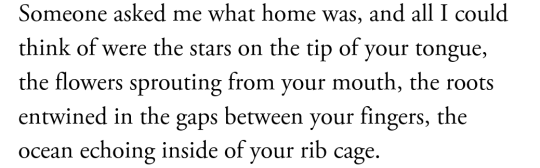 metamorphesque:“No one leaves home unless home is the mouth of a shark”1. Hermann