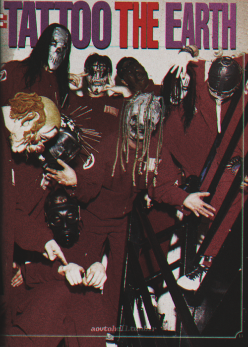 « Slipknot || Tattoo the Earth tour - 2000 »