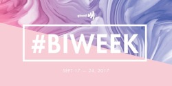 #BiWeek is coming.   Save the date for a