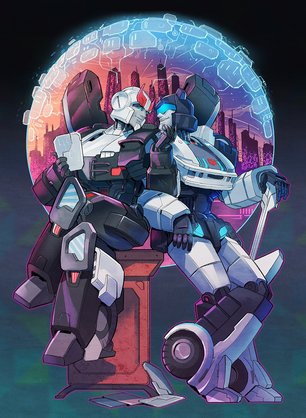 larrydraws:  Commissioned design for awesome @rizobact! As usual available over here