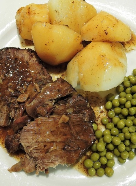 PressureCooking Recipe - Instant Pot Sirloin Beef Pot Roast With Potatoes