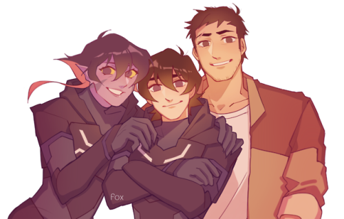 foxkunkun: A small happy family