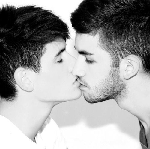 darkcollectormiracleus: Boys first kiss. I envy the boys of this era. Back when I