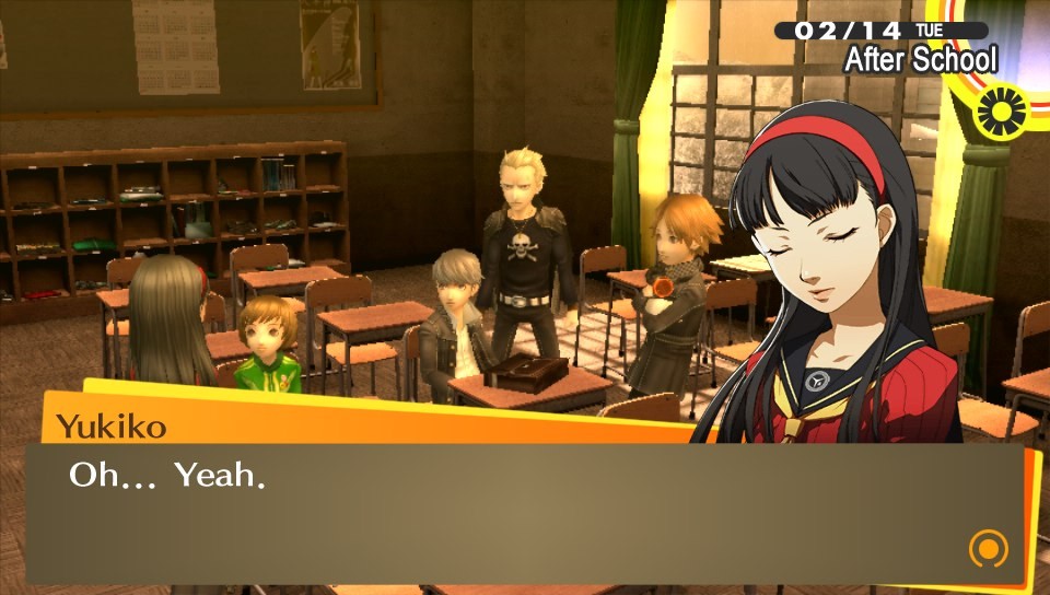 Persona 4 The Golden: Chie vs. Valentine&rsquo;s Day &frac14; A normal start