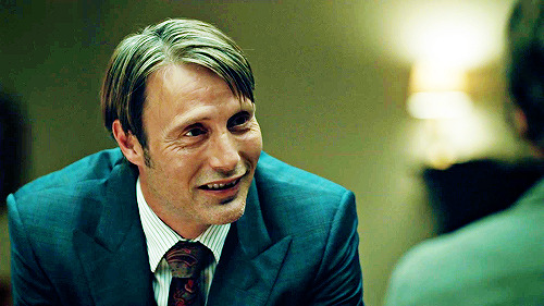 howdyspacebuddy:This makes it look like Hannibal is an adorable romantic comedybut actually in this 
