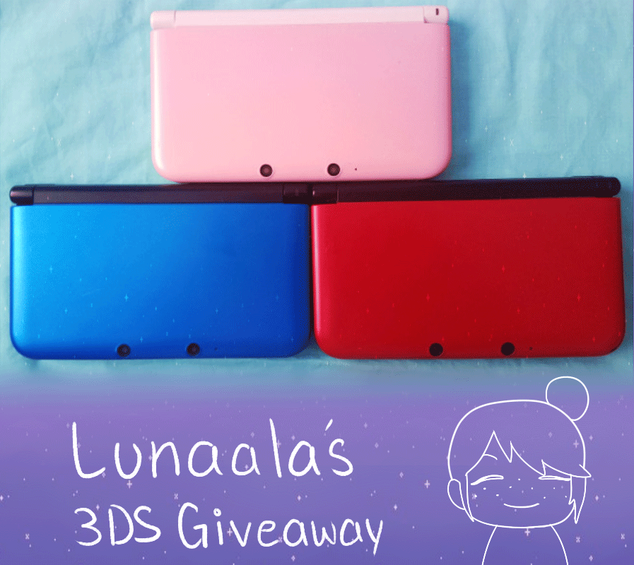 lunaala:  Over the years I’ve collected a bunch of 3dsXL’s and it’s kinda been