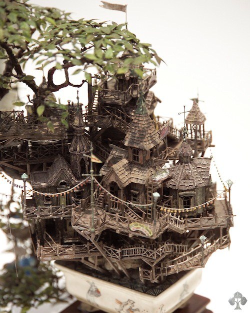 asylum-art-2:Takanori Aiba  Hailing from Yokohama, Japan, Takanori Aiba creates “dimensional” works 