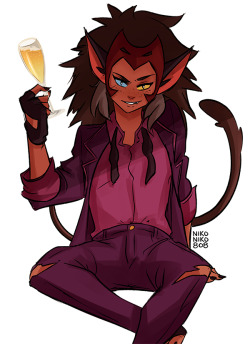 nikoniko808:  “Cheers~” Catra for my patreon poll winner!  patreon | twitter 