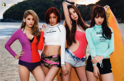 kpopgirlsinbikinis:    Nine Muses - Hyuna – SPECIAL SUMMER ALBUM S/S EDITION cr: http://twitter.com/changseungyeon (edited from original scan)