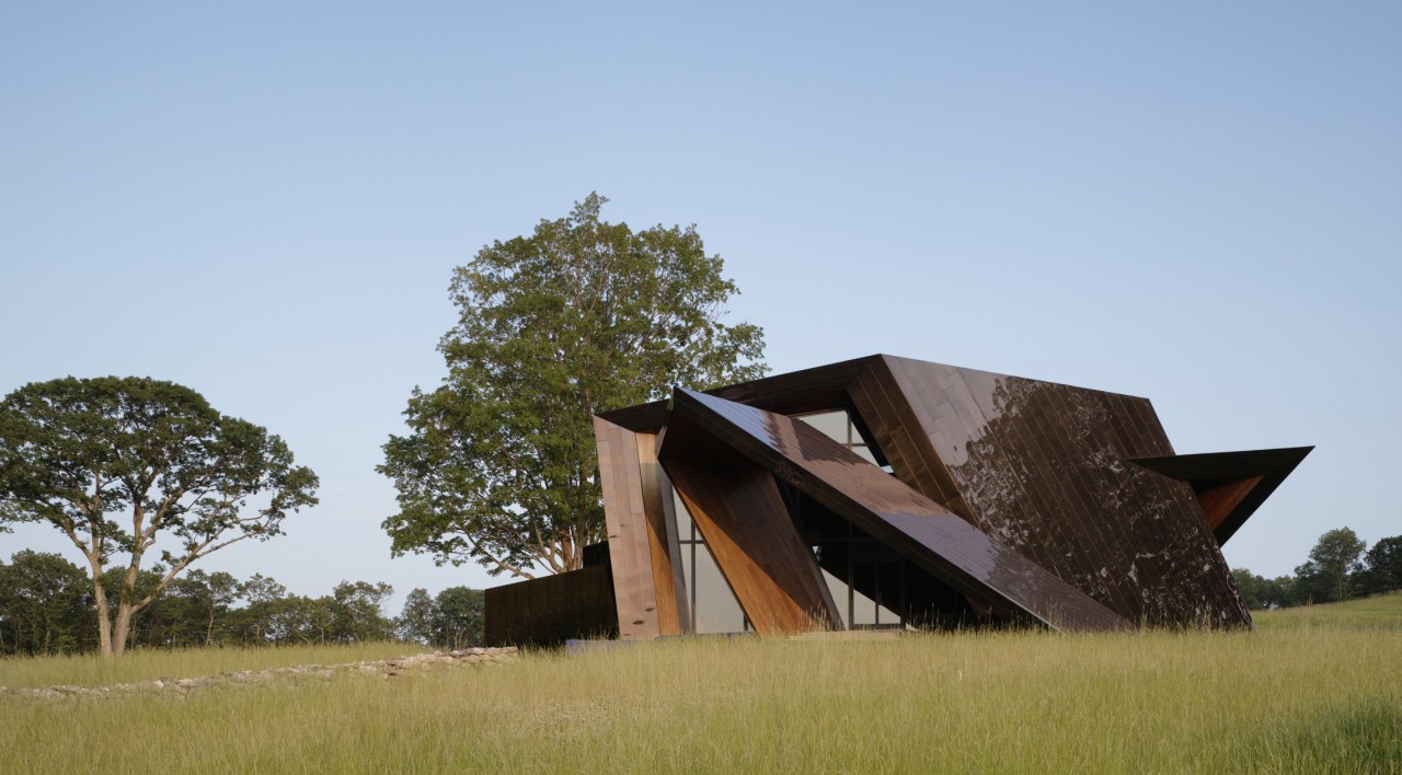 plusarchitekt:  18.36.54 in rural Connecticut - Studio LibeskindDesigned for a client