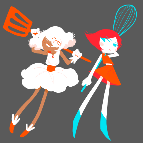 Magical Girls I Made While At Cartoon School