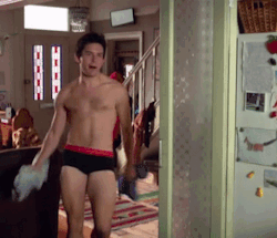 theheroicstarman:Jonathan Bailey shaking his ass in Me and Mrs Jones.