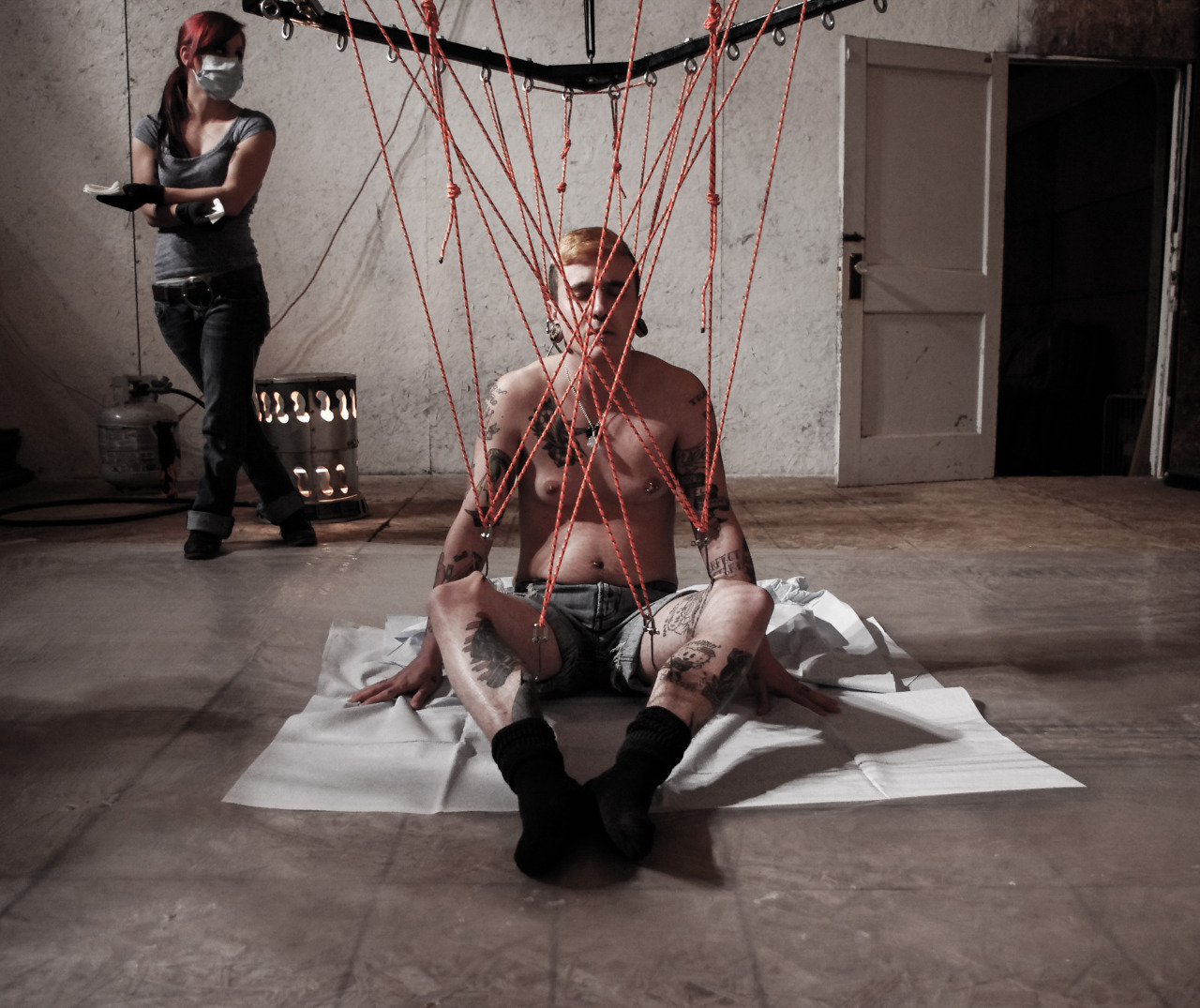 iamleroi:  My dear friend, and amazing Body Piercer at American Classic Tattoo in