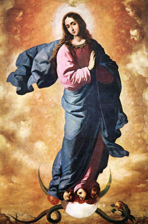 The Immaculate Conception, 1640, Francisco de ZurbaranMedium: oil,canvashttps://www.wikiart.org/en/f