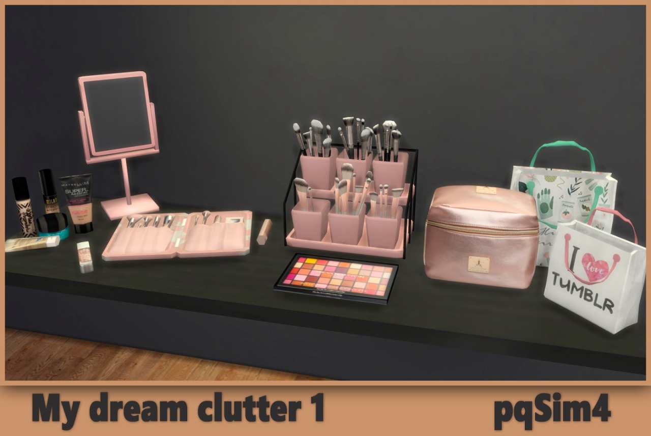 My Dream Clutter 1 By Pqsim4 Created For The Emily Cc Finds