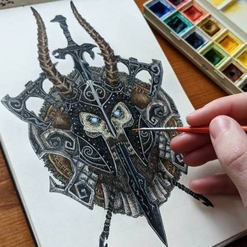 jesshrycyk:A few years back, I decided to attempt something fandom inspired. So I went when Draugr D