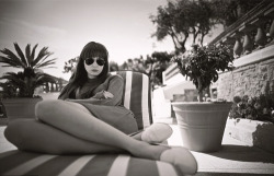 my-ponchoboys:  Karen in Cannes 