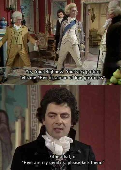 colorful-moonlight:  Black Adder is sassy