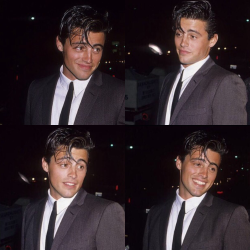 sofiielarsson:  Matt LeBlanc attending the Grand Opening of Manhattan West Restaurant, 1989 