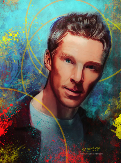 redmarker2611:My Submission To @clareiow & Jess’s (@Jess5_11) -on twitter - Draw Benedict Challe