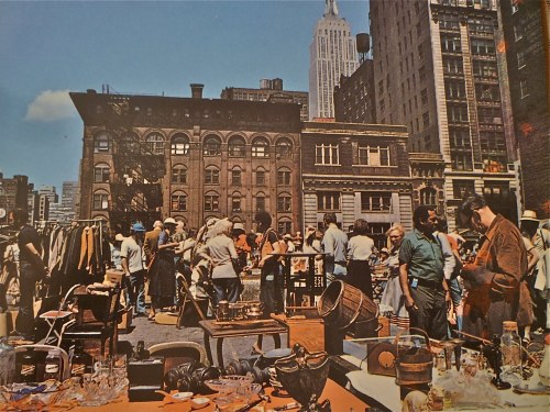 nycnostalgia:Chelsea flea market, 1978