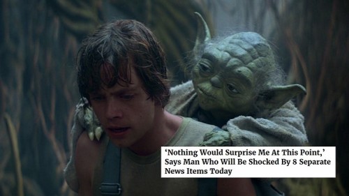 The Empire Strikes Back + Onion Headlines