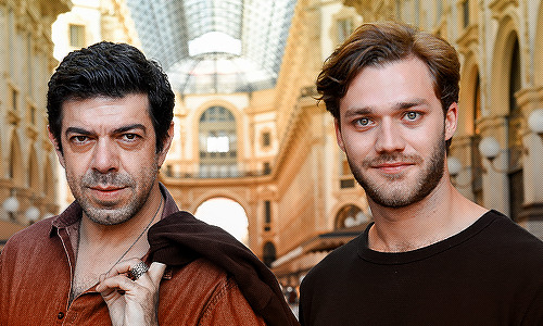 marcopoloed:  lorenzorichelmy: Father&Son-Milan Junket for MP2 with @pierfrancescofavino  