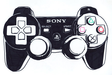 Sony Controller, Follow Me 4 More: http://paz-en-el-inframundo.tumblr.com/