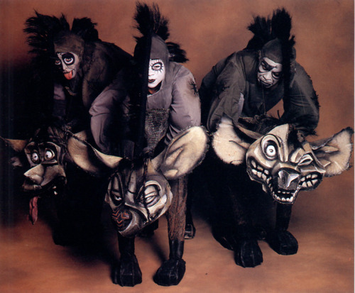 muchadoaboutmusicals:The Original Broadway Cast of Disney’s The Lion King Costumes Designed by Julie