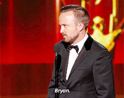 redjamie:Bryan Cranston and Aaron Paul thanking each other in their Emmy acceptance speeches