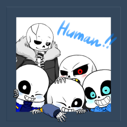 kawaii-muffet:  Look at these babies!And then you got that sexy ass mofo right dere! *gestures at Gaster Sans*(not my art)