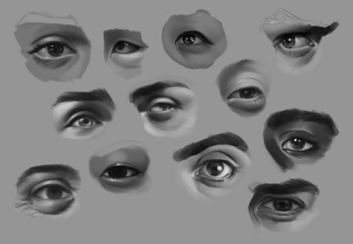 a compilation of the facial feature studies i did for a class- not very exciting, but i learned a lo