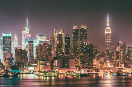 new york at night by Ravi Vora tumblr | instagram