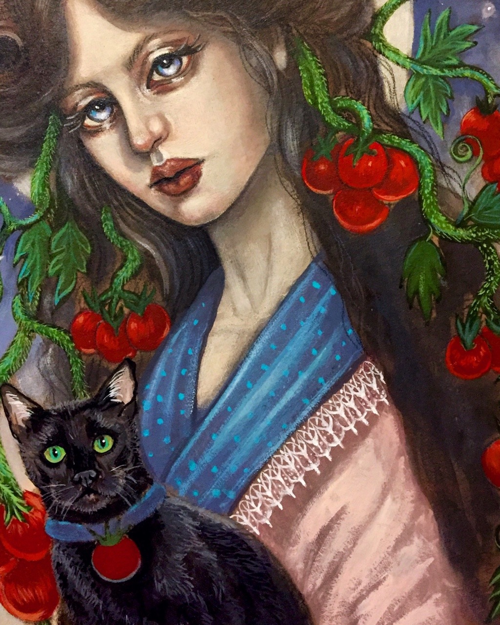 Ambriel angel of May fine art print by Tammy Wampler