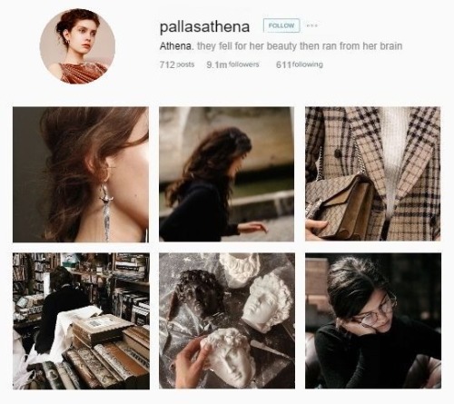 MODERN INSTAGRAM AU&gt;&gt; Greek Mythology&gt;&gt; Godesses of Olympus 