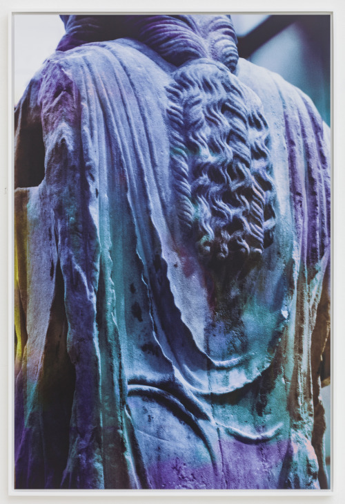 James Welling - Acropolis Museum. Karyatid, 2019(UV print on Dibond)