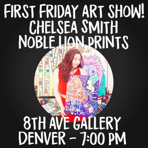 Denver Peeps! If you’re looking for something to do tonight come out to First Friday on Santa 