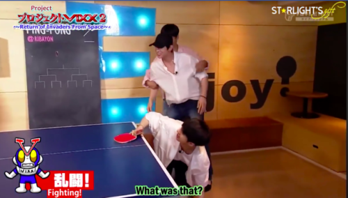 taekwoon’s adrenaline levels rising after jaehwan fucking smashes him in a ping pong matchhaky