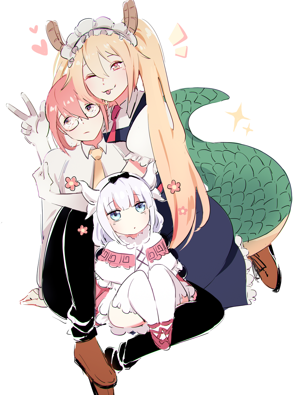 haruuuka:love this anime… I love dragon girls~ &lt;3