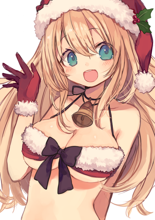 aikamiteitoku:  クリスマス愛宕ちゃん | はるか ※Permission to post was given by the artist