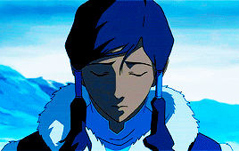 demisexualmako:korra character meme↳ 5 scenes → entering the avatar state for the first time [2/5]