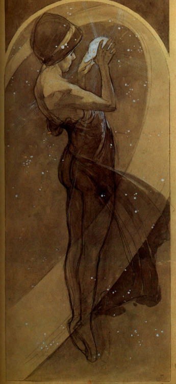 artist-mucha:North Star, 1902, Alphonse Mucha