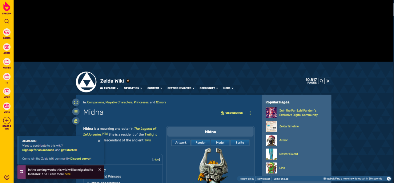 What are your thoughts on moving the fandom wiki over to wiki.gg