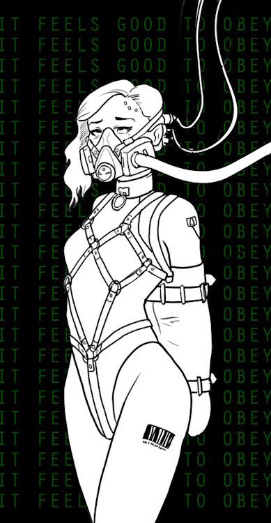 sleepystephbot: Here’s a little gif I made a bit ago I never thought to post. Hopefully it isn’t too bright. @cyberslutlexi​ = A v. good drone. beep boop! (All credits to her for the original photo I based this off of) 