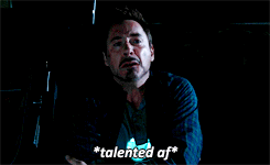 stedelasso: Are you Robert Downey Jr. af? 