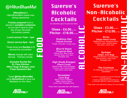 autoassembly: Hello Tumblewumbles!We’ve decided to share our AA menus with you a few days befo