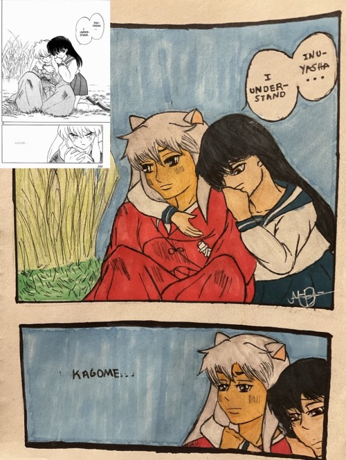 Redrawing Inuyasha Panels Until I Escape My Art Block